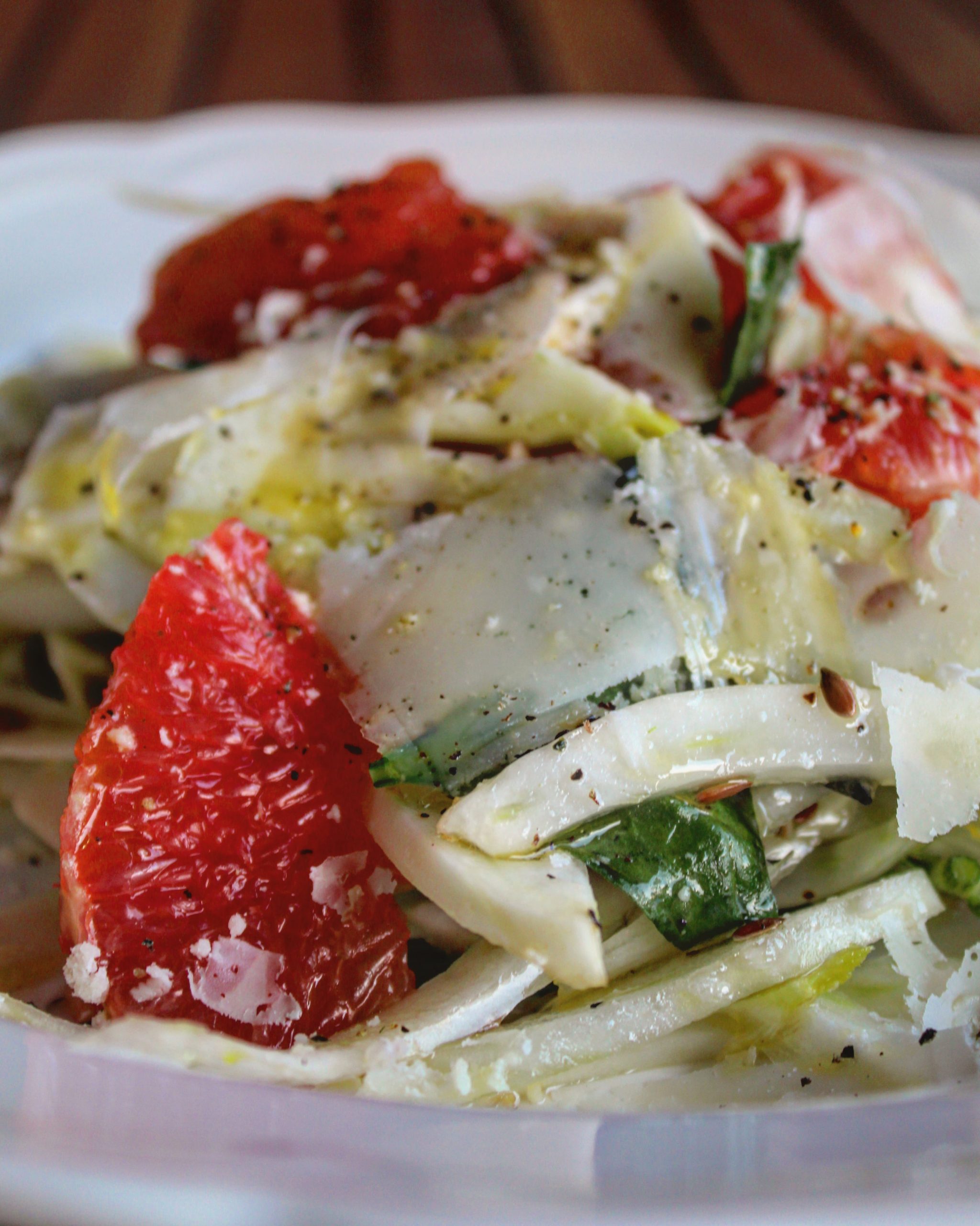 Insalata Di Finocchi Pompelmo E Basilico Il Gusto Di Andre